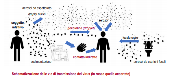 trasmissione covid 19