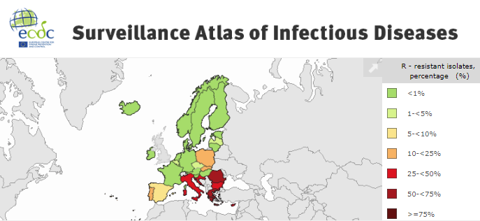 atlas europa malattie infettive ecdc